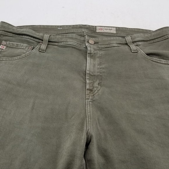 AG Adriano Goldschmied Jeans MenThe Tellis Modern Slim Stretch AGED Green 38x30 - Picture 8 of 16